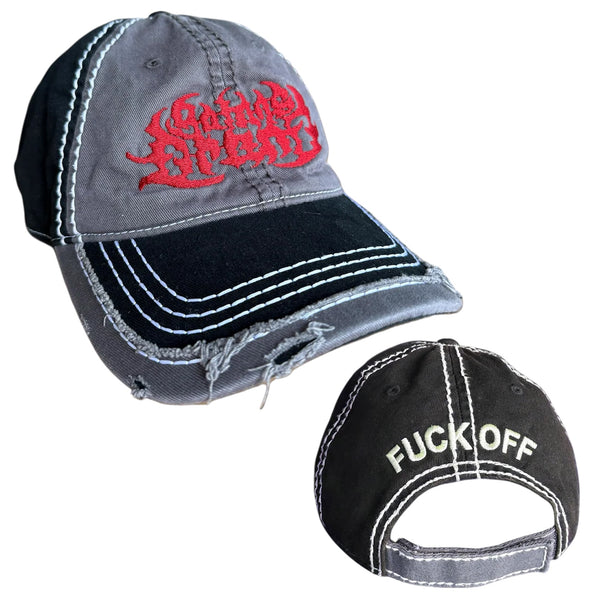 FUCK OFF Premium Distressed Hat