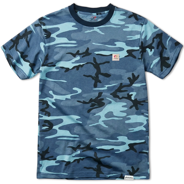 R&S ARMY TEE BLUE CAMO