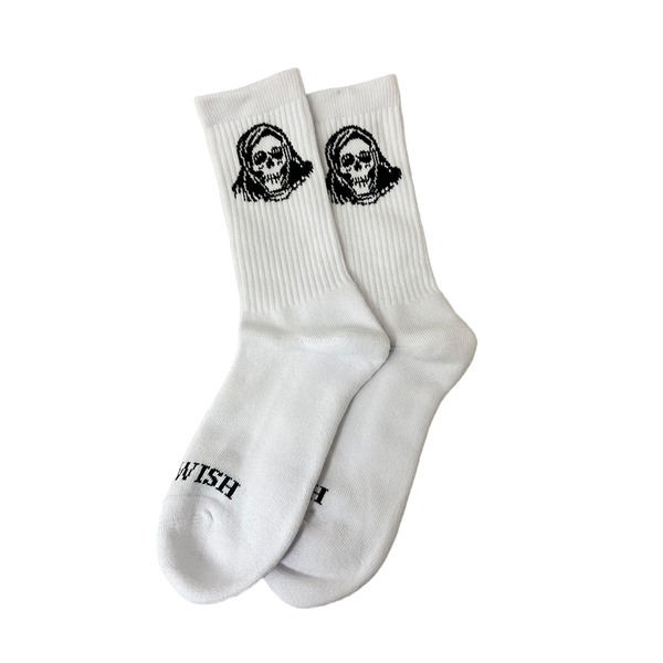 Reap & Sew WHT Socks