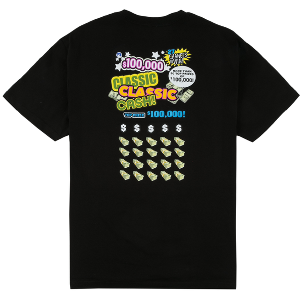 Classic Grip Scratches Tee Black (Box 37)