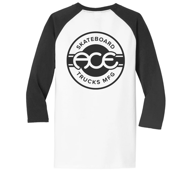 Ace Beer League Tee - White / Black