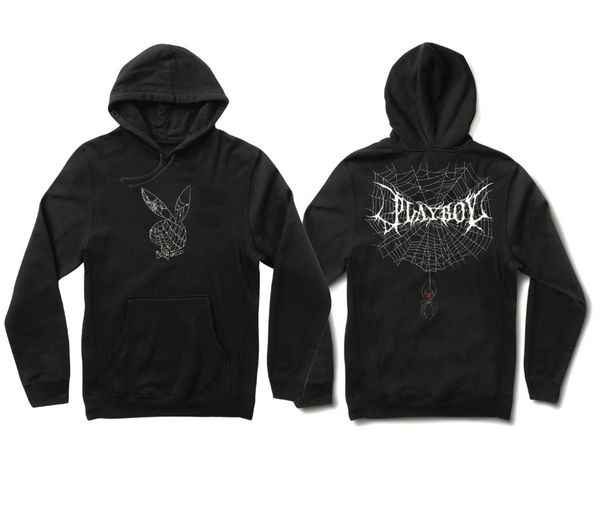 Playboy Black Widow Hoody Black