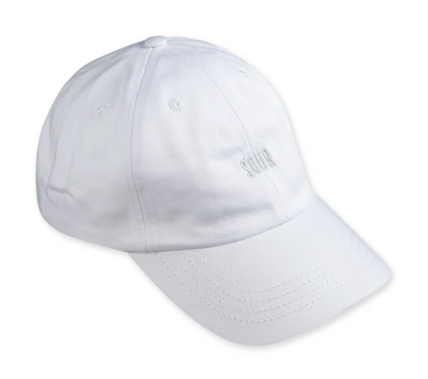 Sour Dad Hat White White