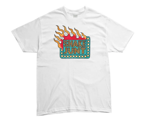 Killa Cam Box Logo tee White