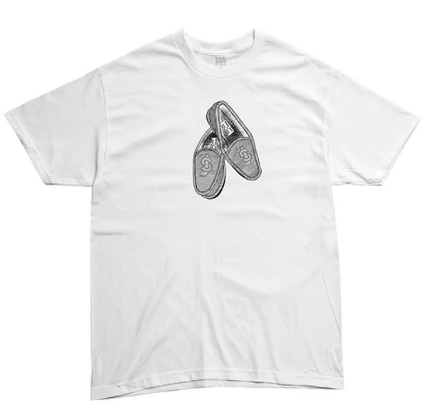 Slippers Tee White