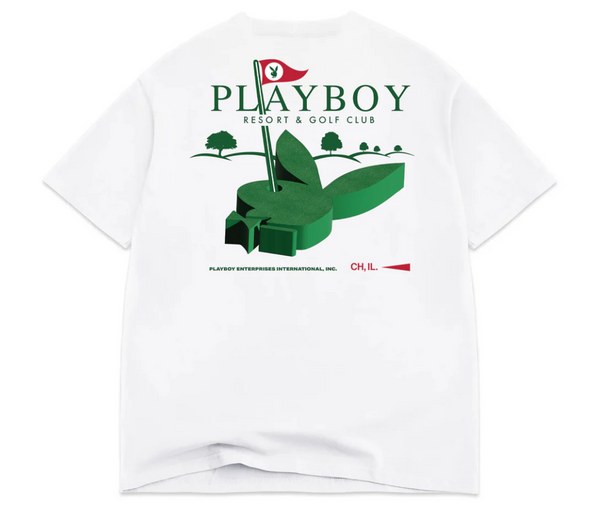 Playboy x Color Bars Bunny Hill Tee White