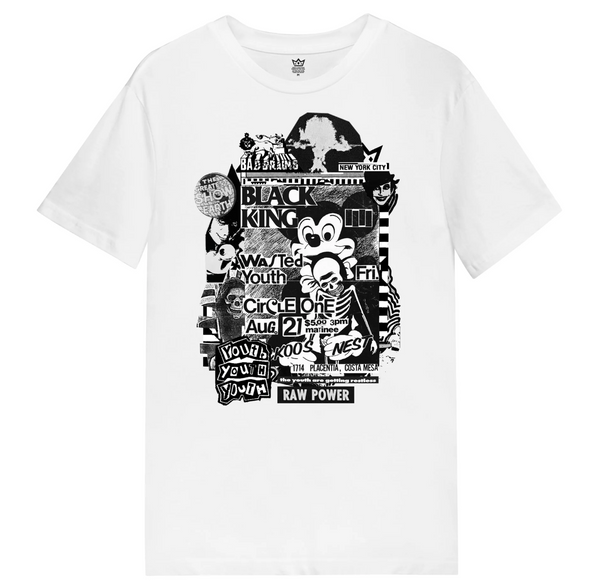 Destroy Tee White