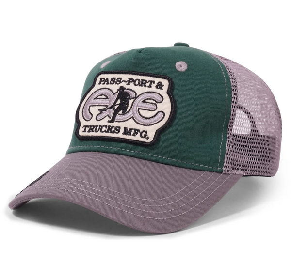 Ace x Passport Packers Trucker Cap - Green/Steel