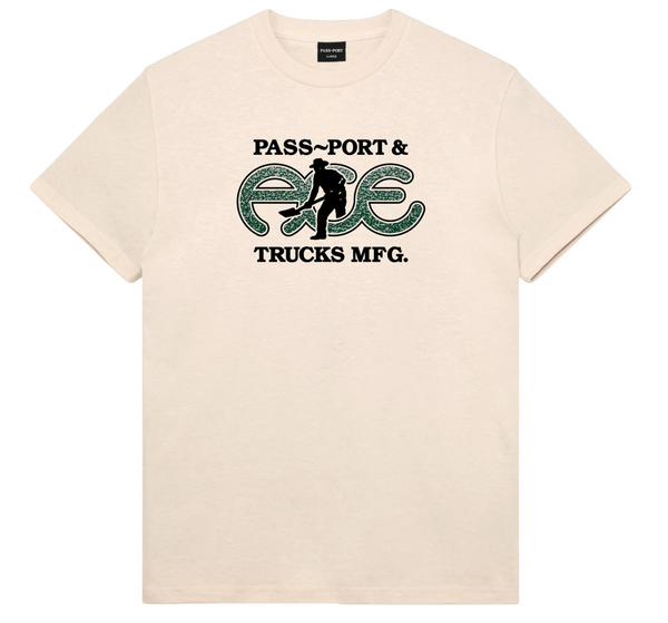 Ace x Passport Hammertone Tee Natural