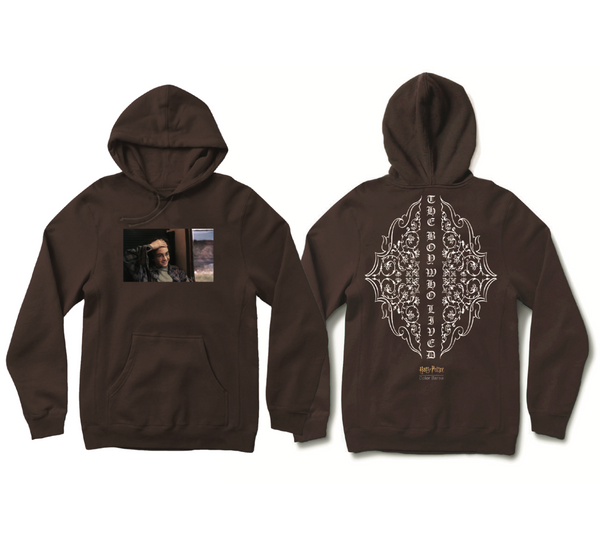 Harry Potter x Color Bars The Boy Who Lived Hoody Brown