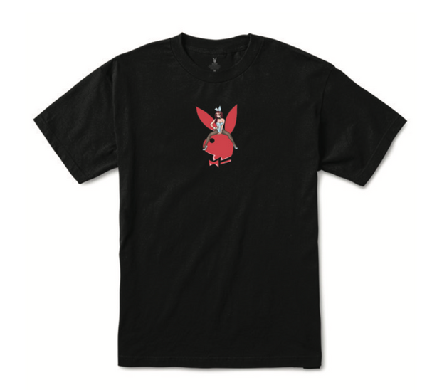 Playboy x Color Bars Straddle Tee Black