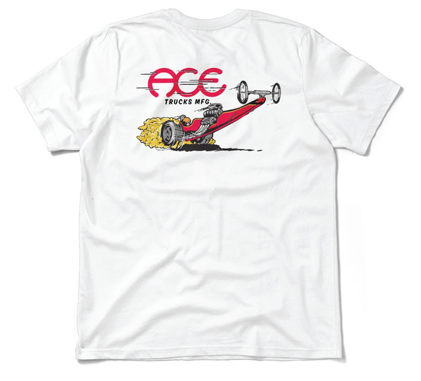 Dragster Tee White