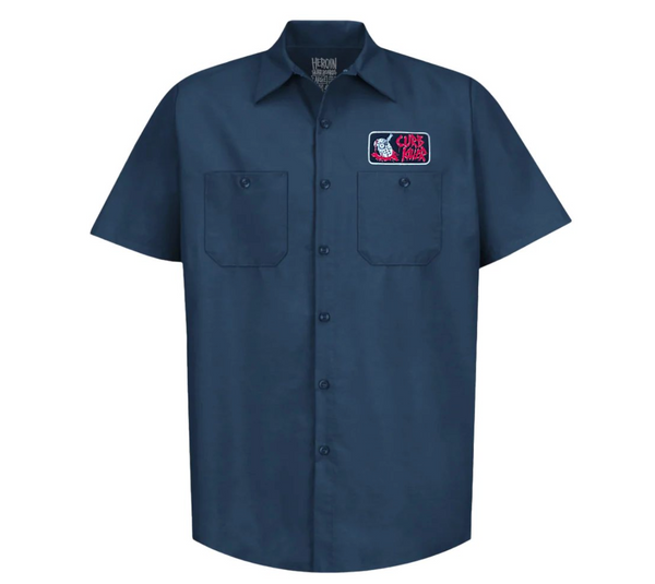 Heroin Curb Killer Work Shirt Navy