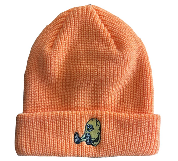 Orange Egg Beanie