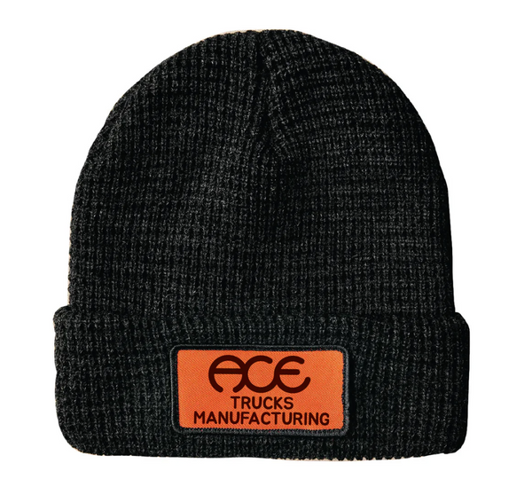 Ace Time Clock Beanie Black