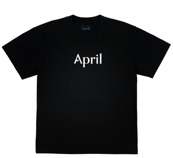 April OG LOGO Tee Black