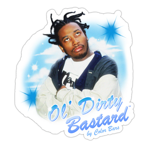 Wu Tang O.D.B. Airbrush Sticker *SINGLE