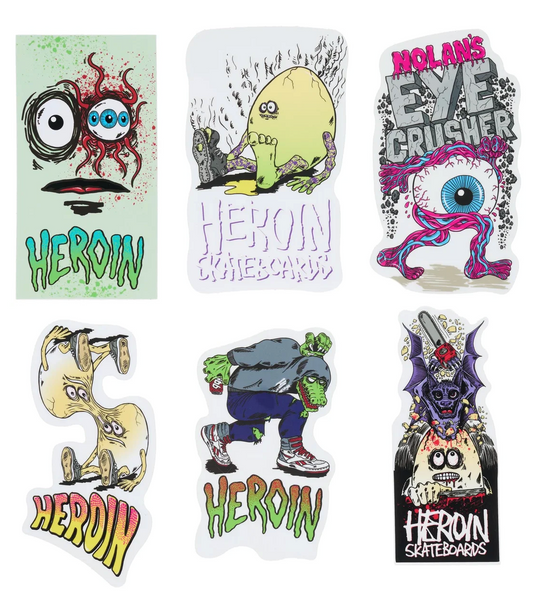Eye Crusher Stickers 12 Pack