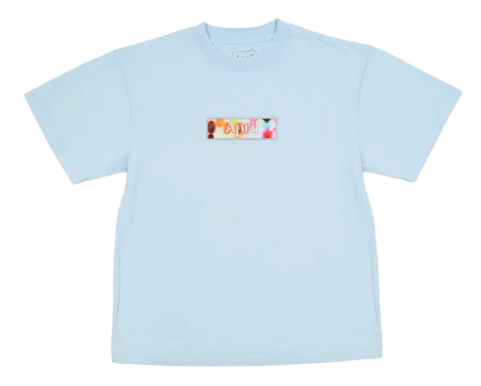 GENES TEE *PREMIUM ENZYME WASH Light Blue