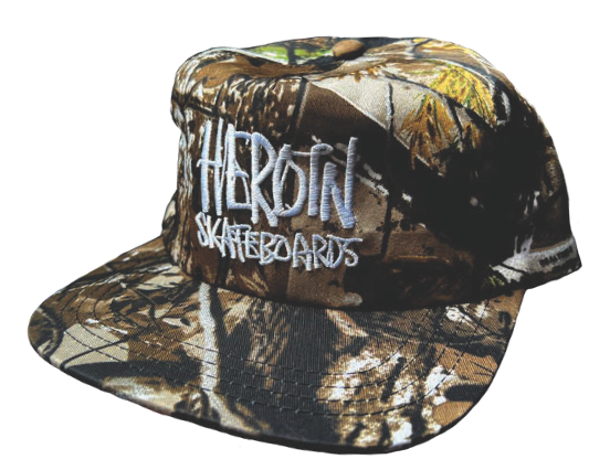 Script Nylon Camo Snapback