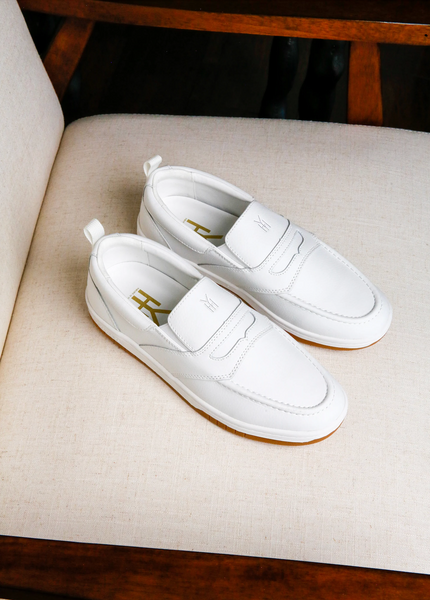 COHIBA SL90 — TUMBLED WHITE LEATHER