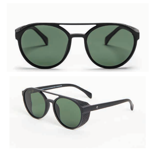 Rickard Sunglasses Black/Green