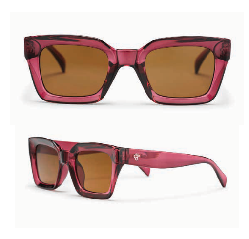 Anna Sunglasses Burgundy