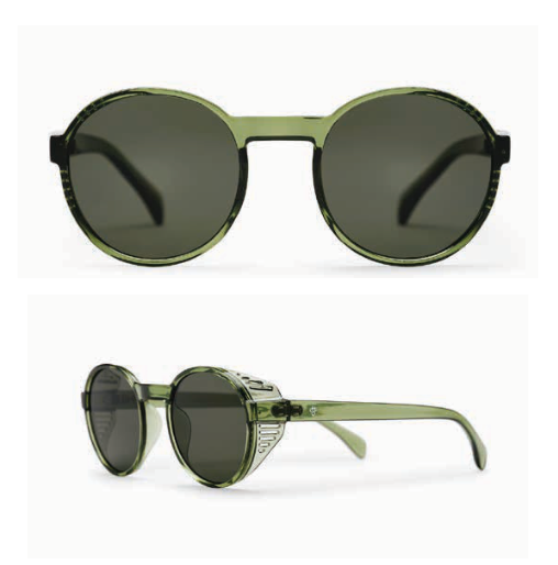 Rille Sunglasses Forest Green