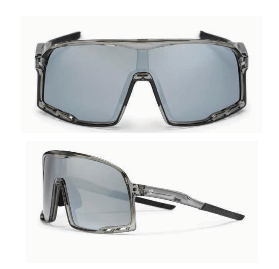 Henrik Sunglasses Grey/Silver Mirror