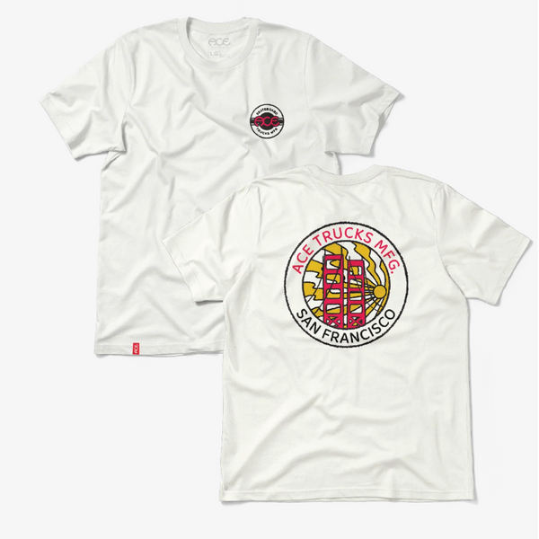 Skate City SS Tee White