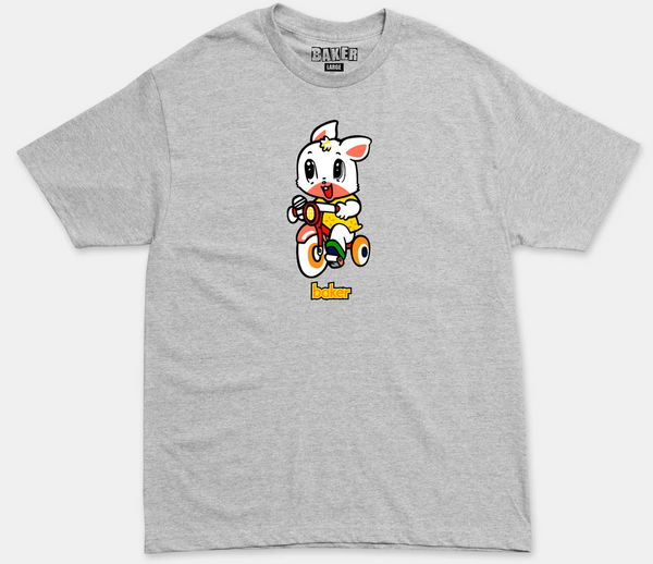 Reynolds 90s Bunny Tee Heather grey