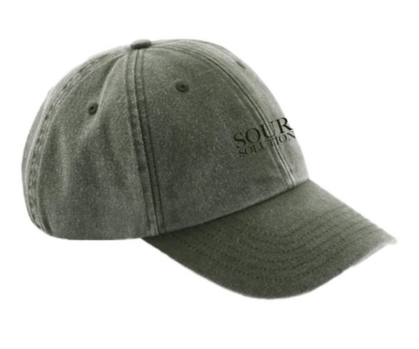 Sour Solution Dad Hat Army green