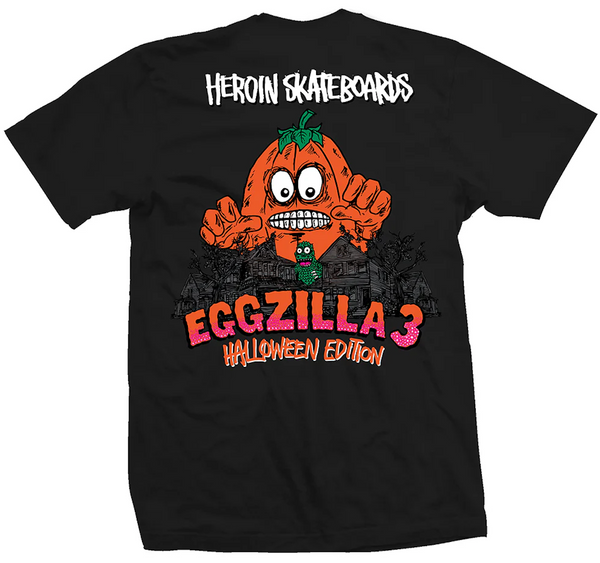 Eggzilla 3 Tee Black
