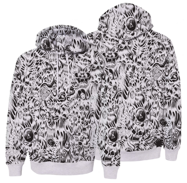 NIGHTMARE Heather Gray Hoodie