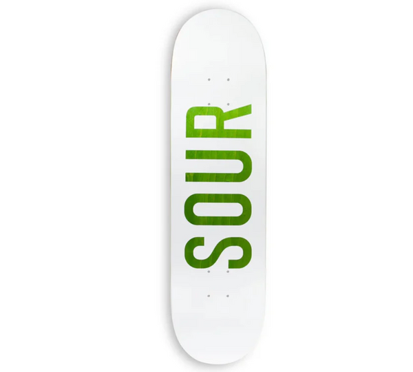 SOUR Army White/Veneer Deck 8.25