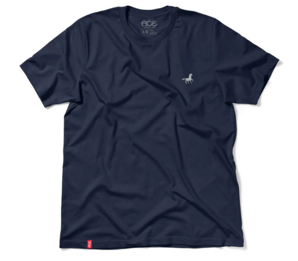 Spanky x Ace Tee with Embroidery Navy