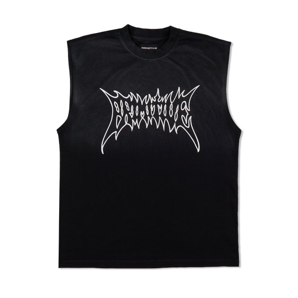 Threat Shaw Heavyweight Muscle Tee Black