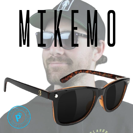 MIKEMO - PREMIUM POLARIZED BLACK/ TORTOISE