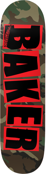 TYSON PETERSON BRAND LOGO CAMO DECK 8.25