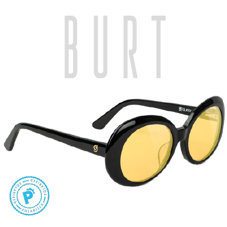 BURT PREMIUM PLUS - BLACK/YELLOW LENS