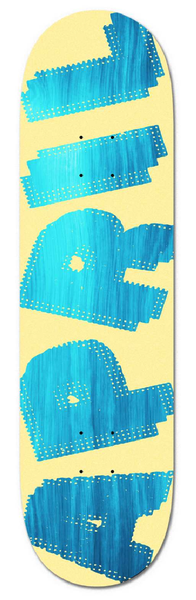 April Halftone Blue/Yellow Deck 8.125 / 8.25