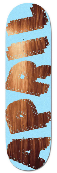April Halftones Brown Blue Deck 8.38 / 8.5