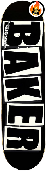 Baker Brand Logo Black/White Deck 8.0 / 8.25 / 8.475 *Price point