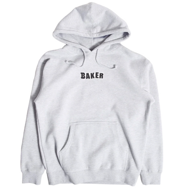 Baker Brand Logo Heather Hoody