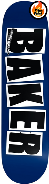Baker Brand Logo Navy 8.125/ 8.25 /8.5 *Price Point