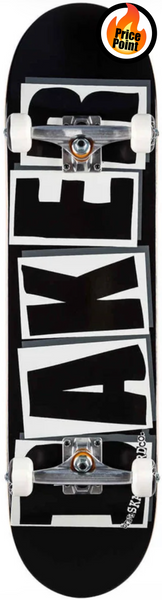 Brand Logo Complete Black White 8.25 / 8.5 *Price Point