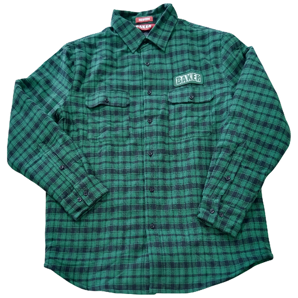 Brand Logo Flannel Jacket