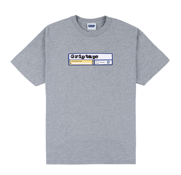 Classic Grip Captcha Tee HEATHER GREY (BOX 32)