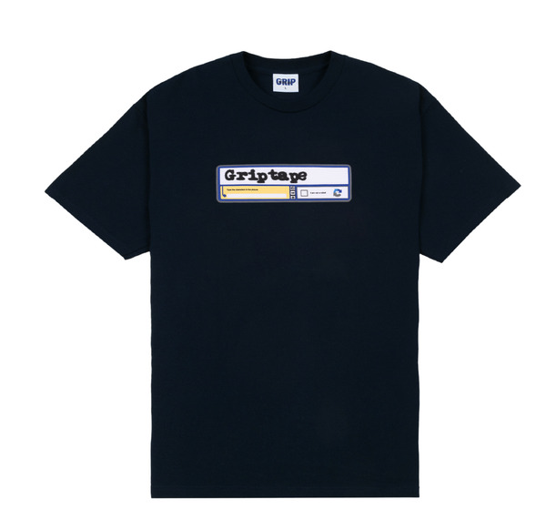 Classic Grip Captcha Tee HEATHER NAVY (BOX 32)