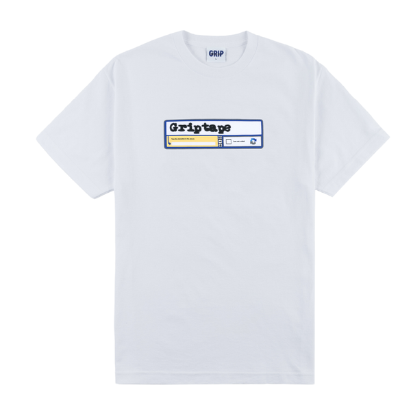 Classic Grip Captcha Tee HEATHER WHITE (BOX 32)